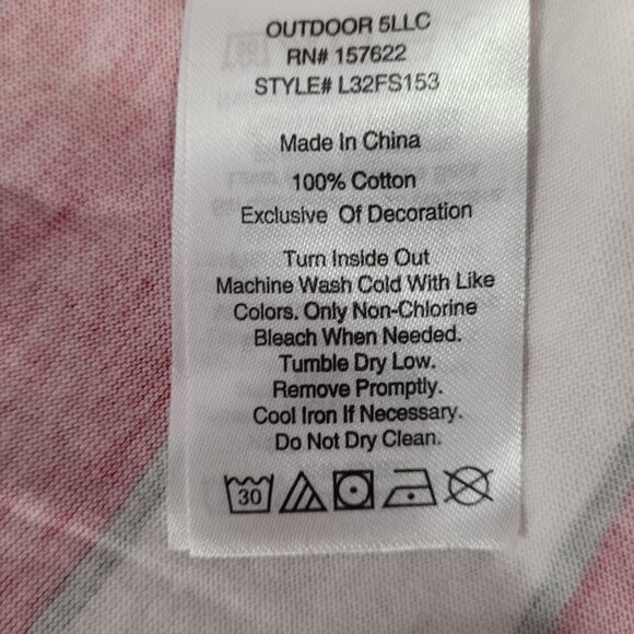 Eddie Bauer Holiday Red & White Striped 100% Cotton Sleep Set Size Medium NWT - Picture 5 of 10